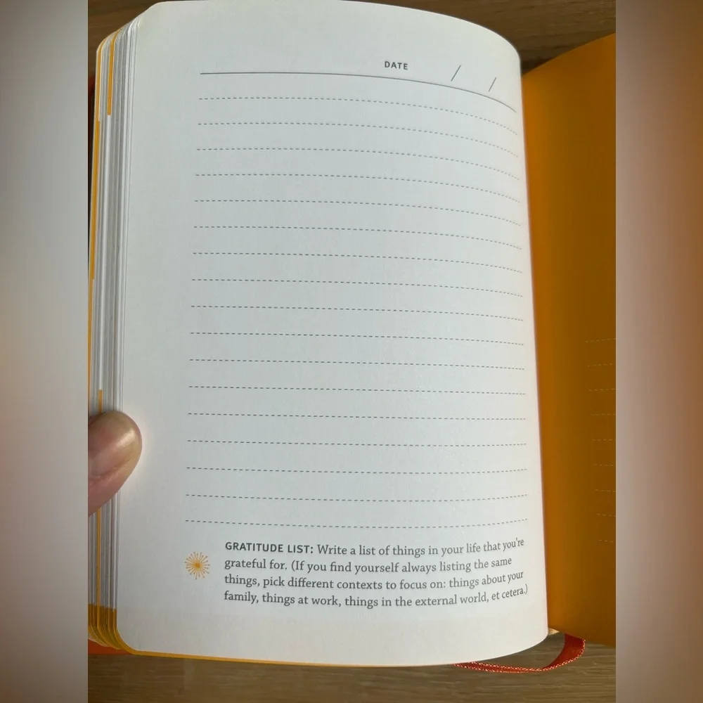 Chronicle Books Gratitude Journal Hardcover New Unused Guided Prompt Book